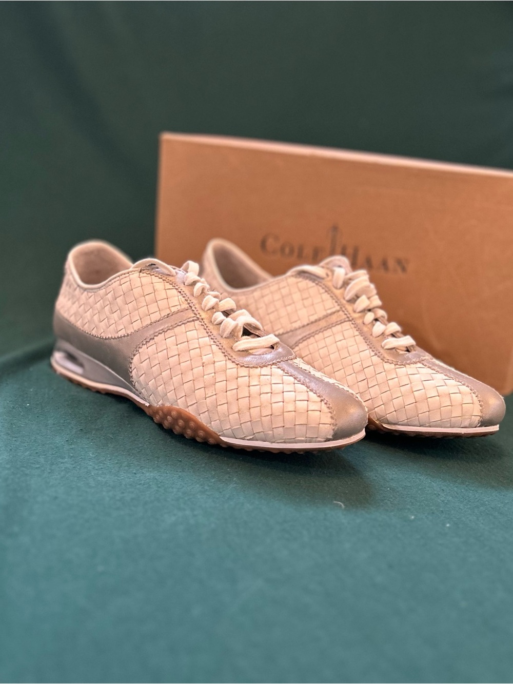 Cole Haan Air Bria Woven Leather Oxford Women’s